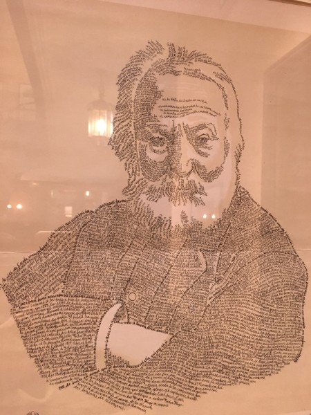 雨果作品绘制的画像