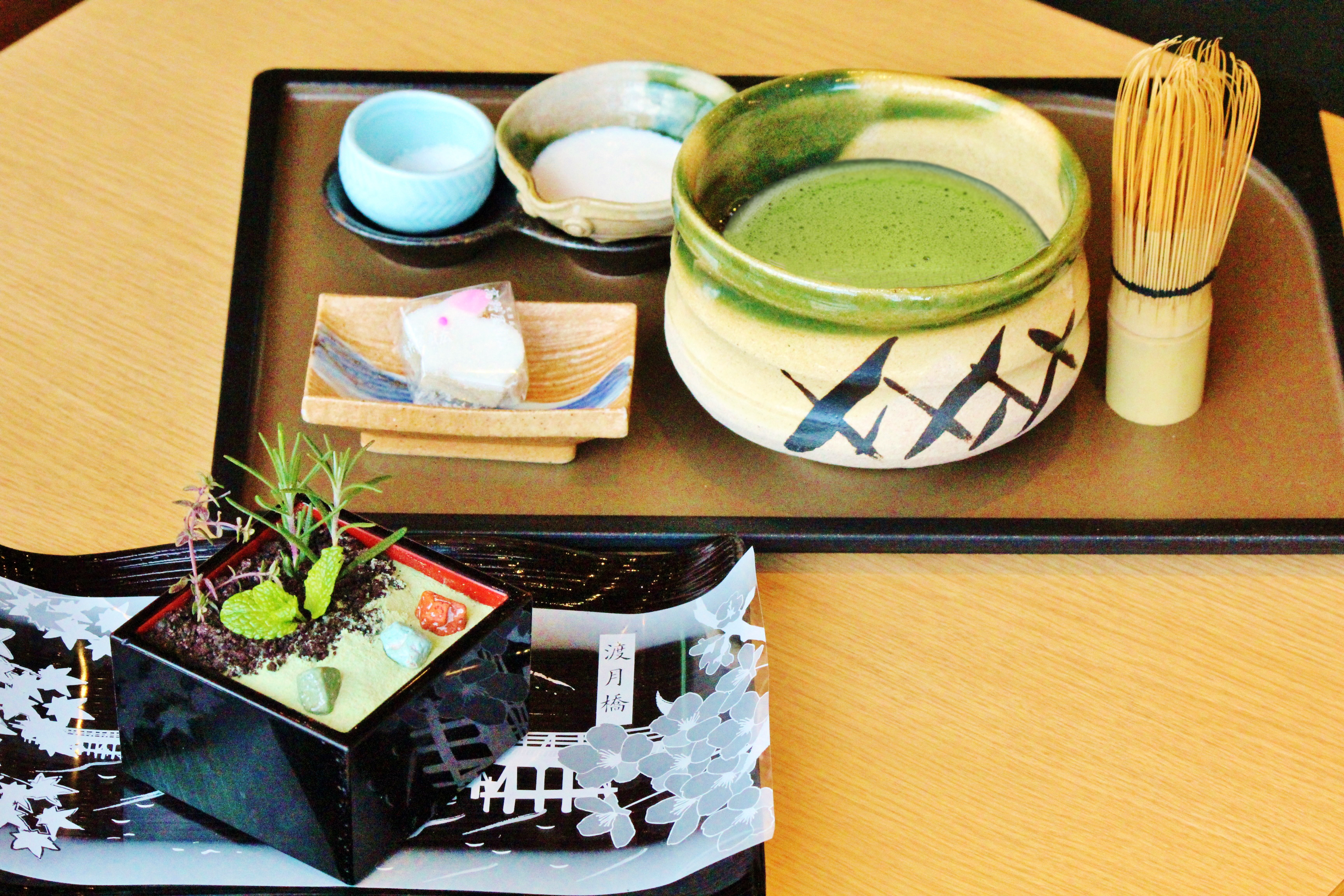 京都岚山 和服+精致料理\/和果子茶道 日本古代生活体验 (赠送发型设计\/赠送足汤)