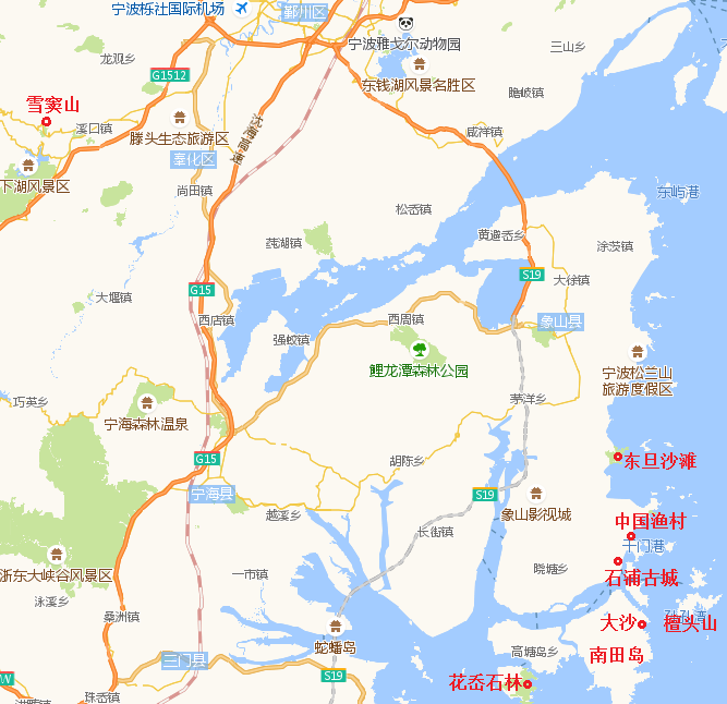 南京自驾到宁波溪口景区和象山如何安排游玩行程?旅行