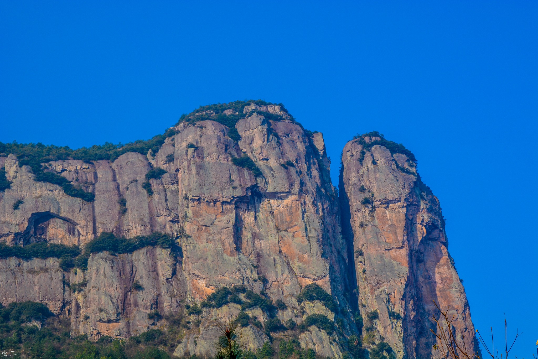 仙居景星岩风景区       