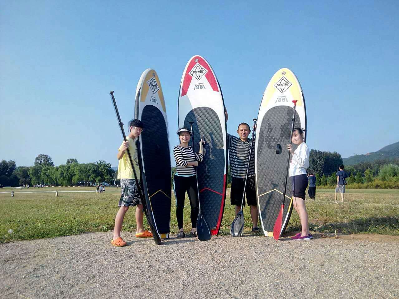 北京 飞人基地水上站立式划板\/SUP桨板培训体