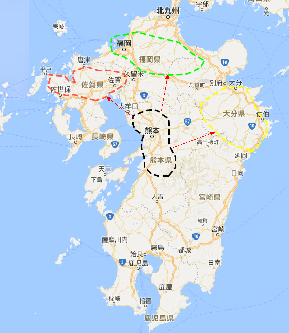 日本九州熊本市10小时中文包车游(可为您规划线路)