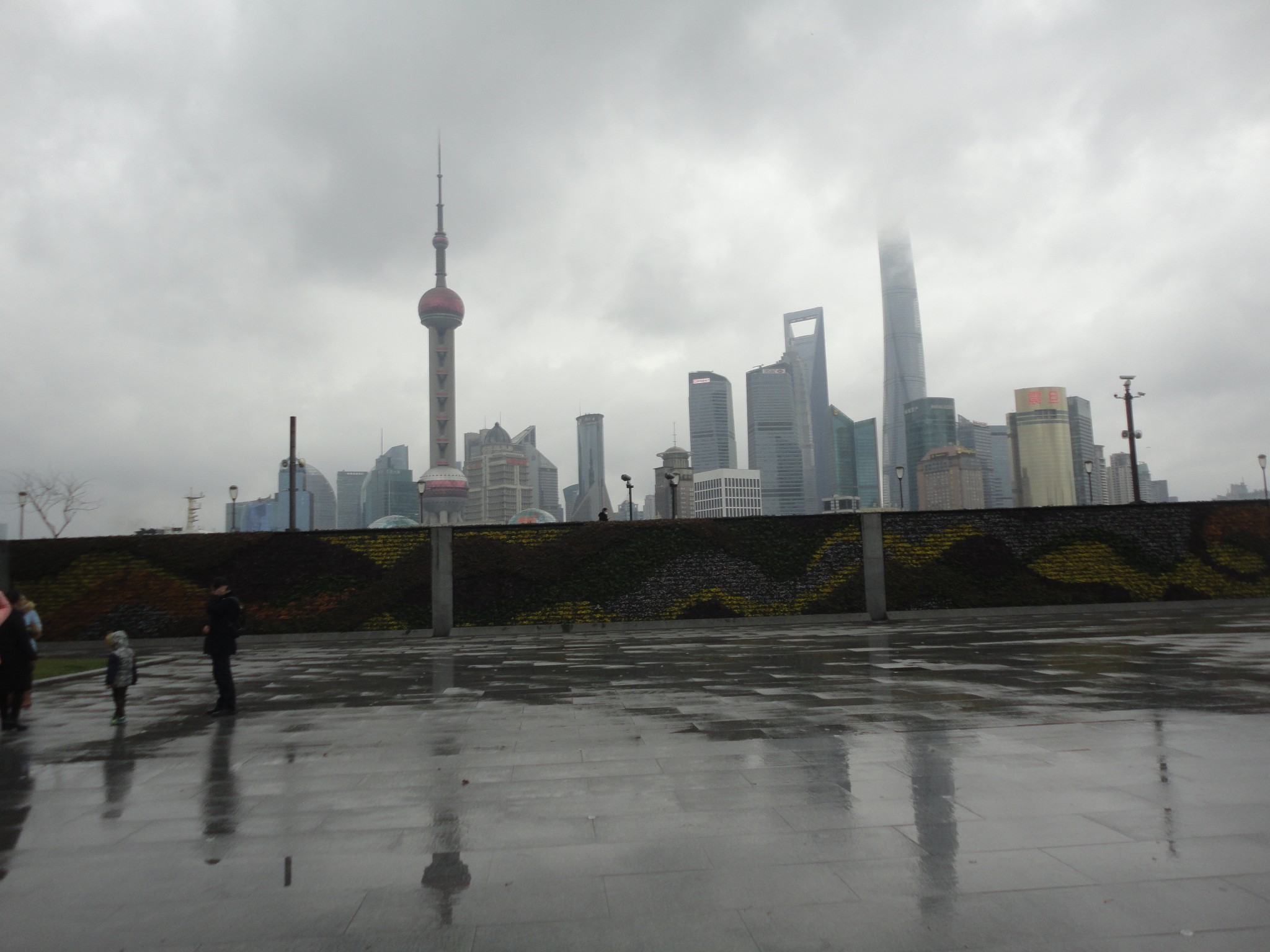 上海|一个冬季的下雨天.