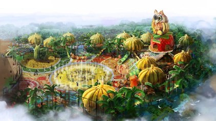 水果侠主题世界是都江堰新打造的大型室外主题乐园,位于都江堰市玉堂