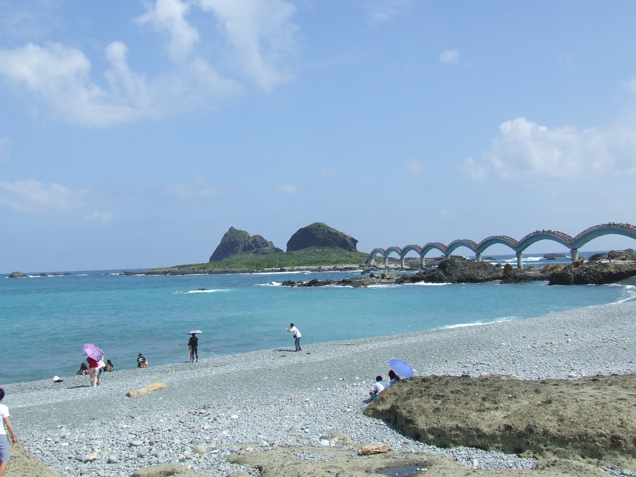 想选半天时间沿台湾东海岸骑行,看海景,哪段海岸比较适合?