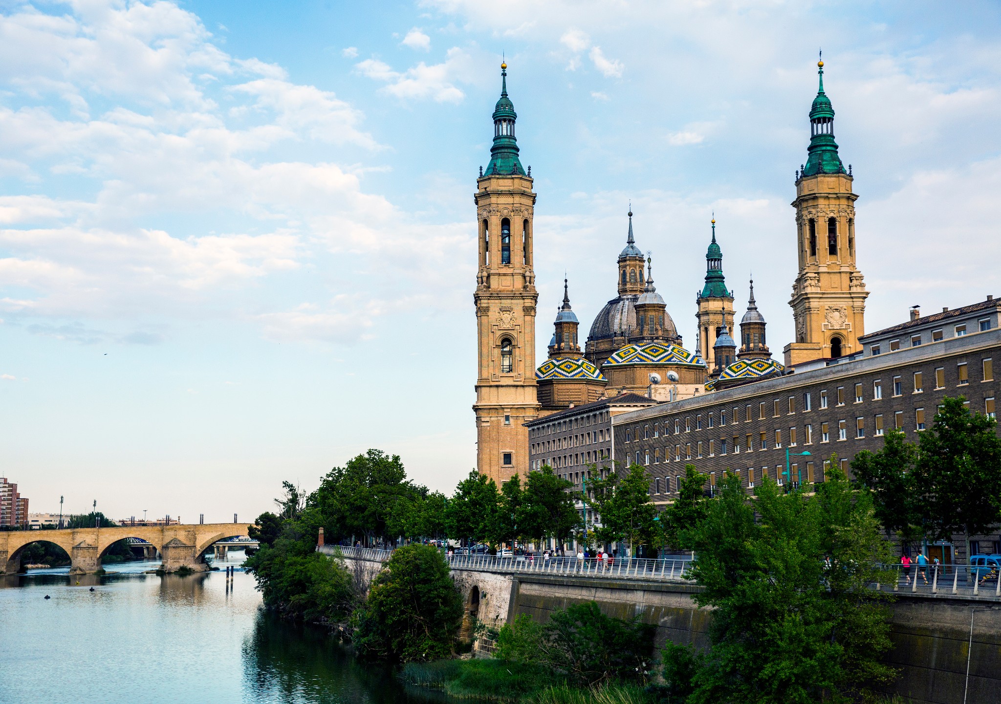 西班牙-巴塞罗那-马德里途中