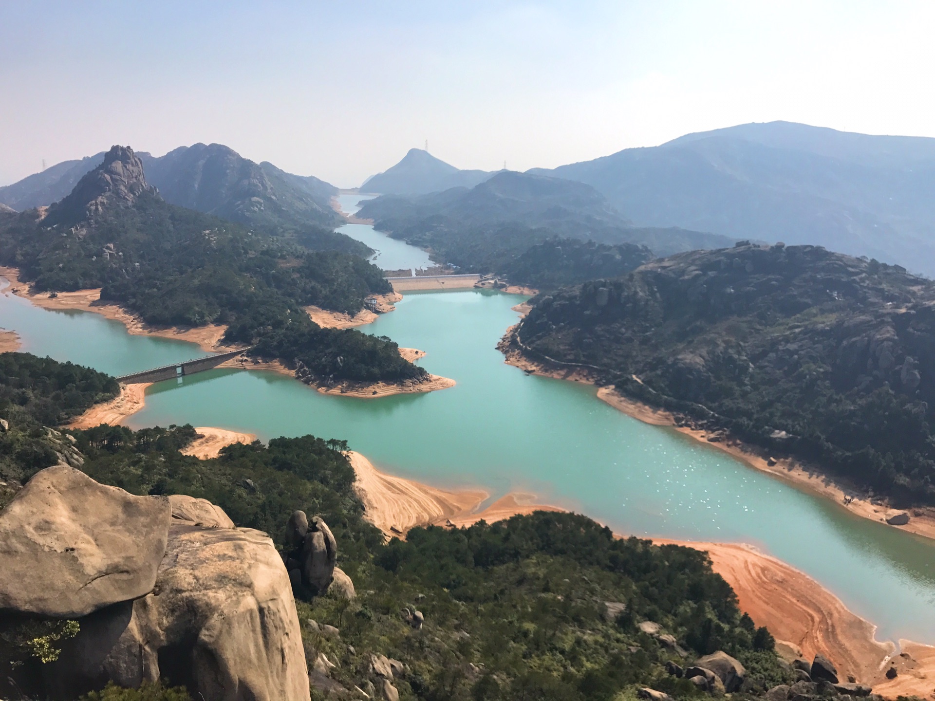 青田千峡湖踏青