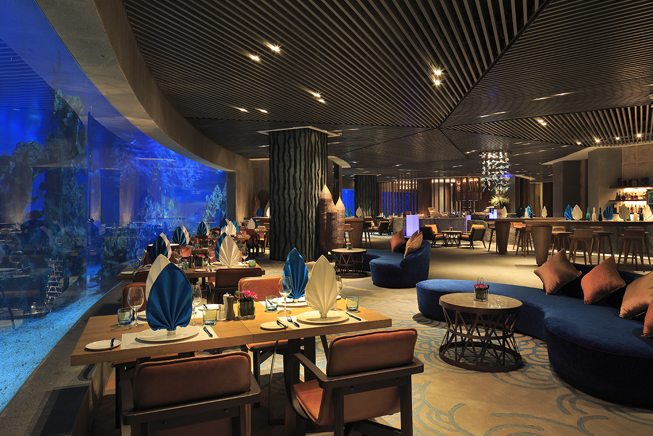 三亚海棠湾天房洲际酒店(海景房 免税店优惠折扣 儿童乐园 参观海底