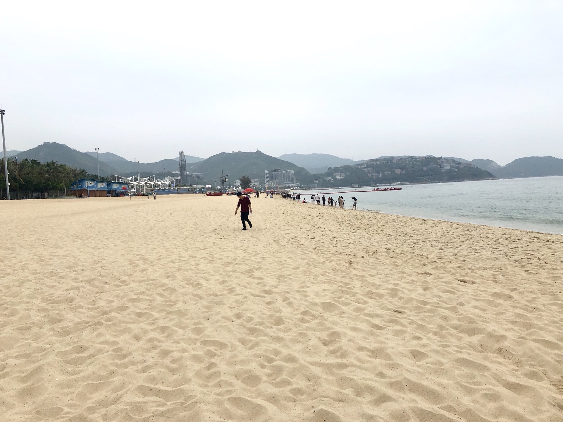 深圳大梅沙海滨公园 和深圳盐田大梅沙海滨栈道旅游