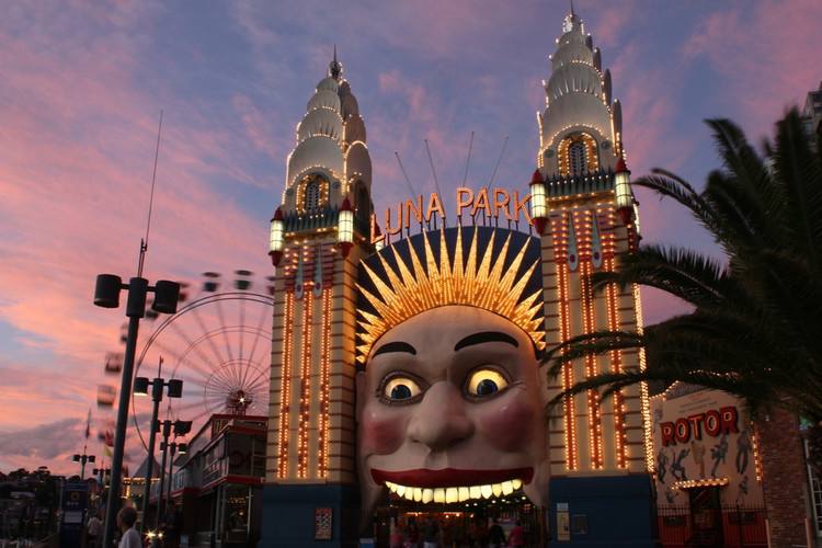 澳大利亚 悉尼月神公园 sydney luna park 门票(可当日订票)