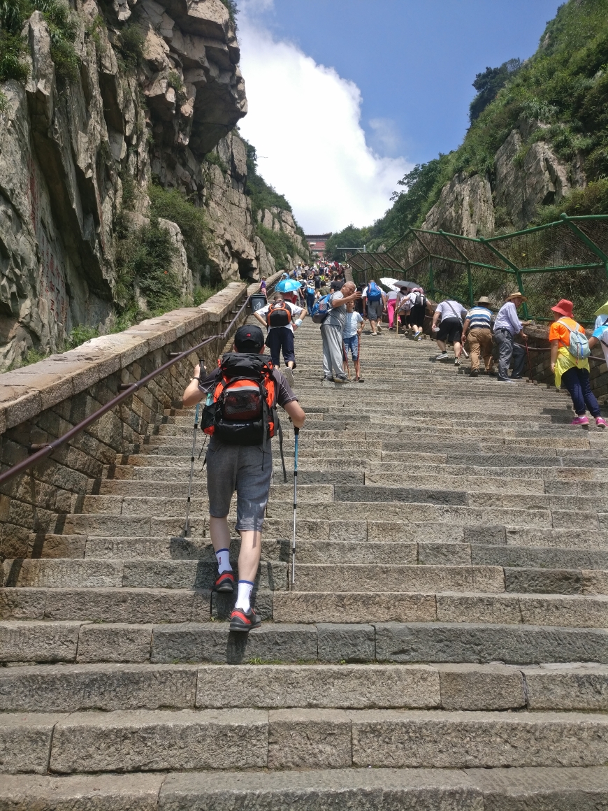 泰山风景名胜区-十八盘     