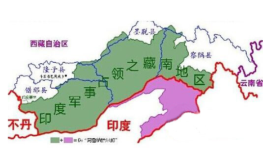 道六世达那个赖仓央嘉措出生在藏南的达旺,那个地图片
