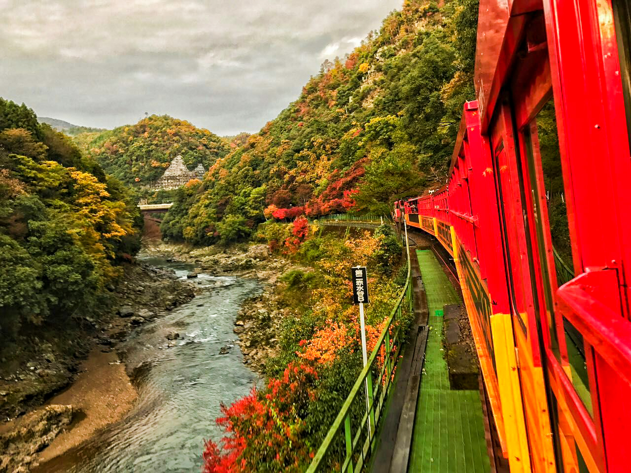 岚山嵯峨野观光小火车