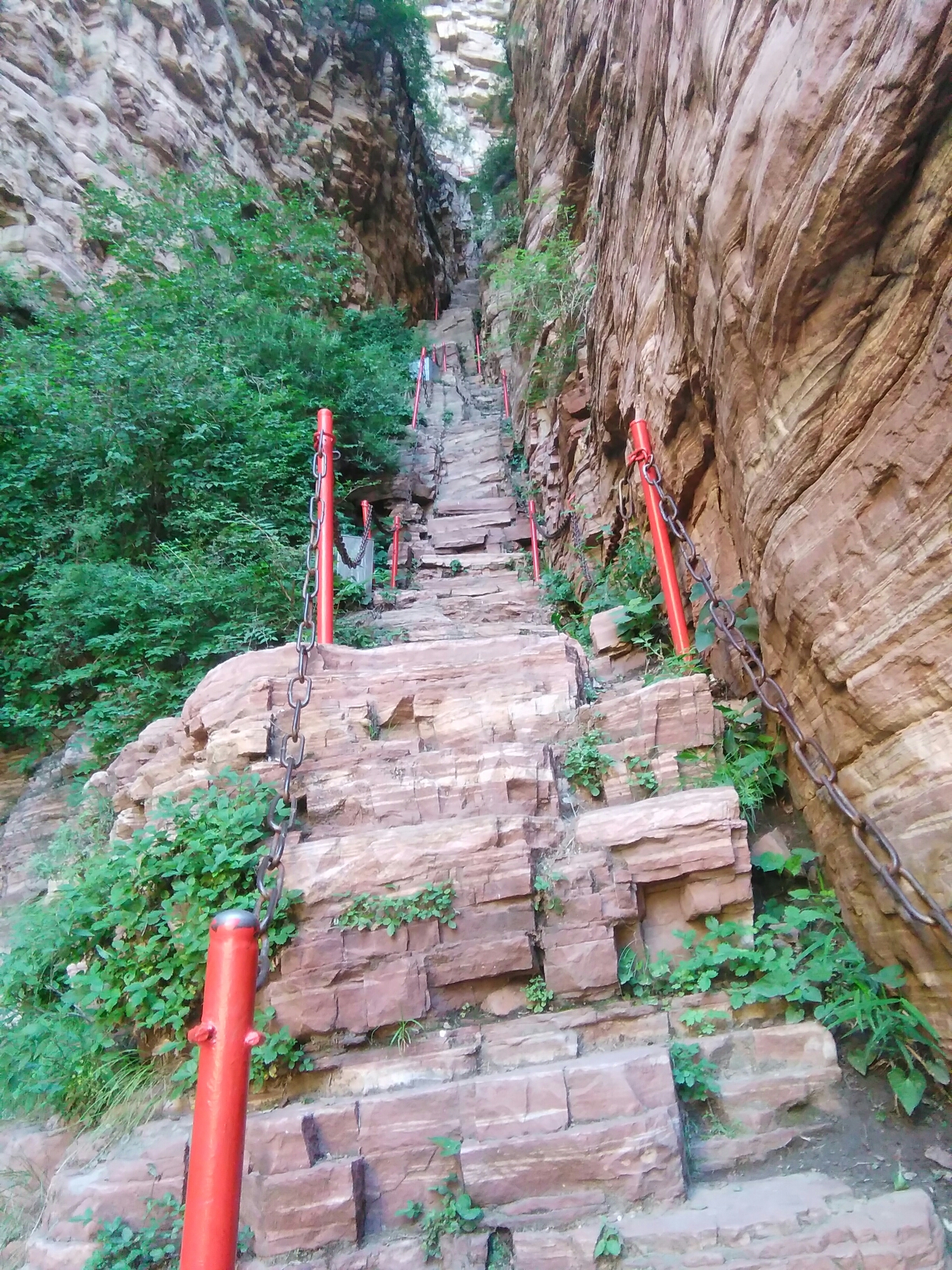 自驾游-石家庄嶂石岩之"圆通寺景区"