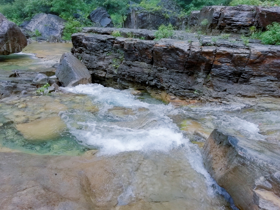 2018.8山西红豆杉大峡谷,武家湾避暑游玩