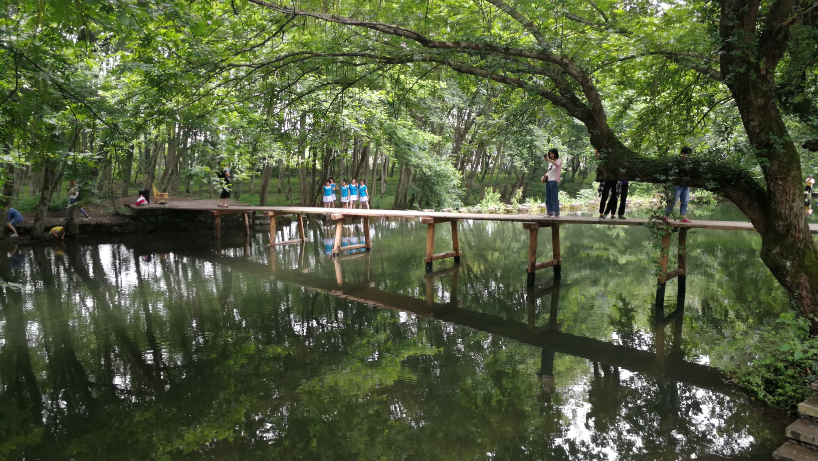 西溪南古村落及湿地公园