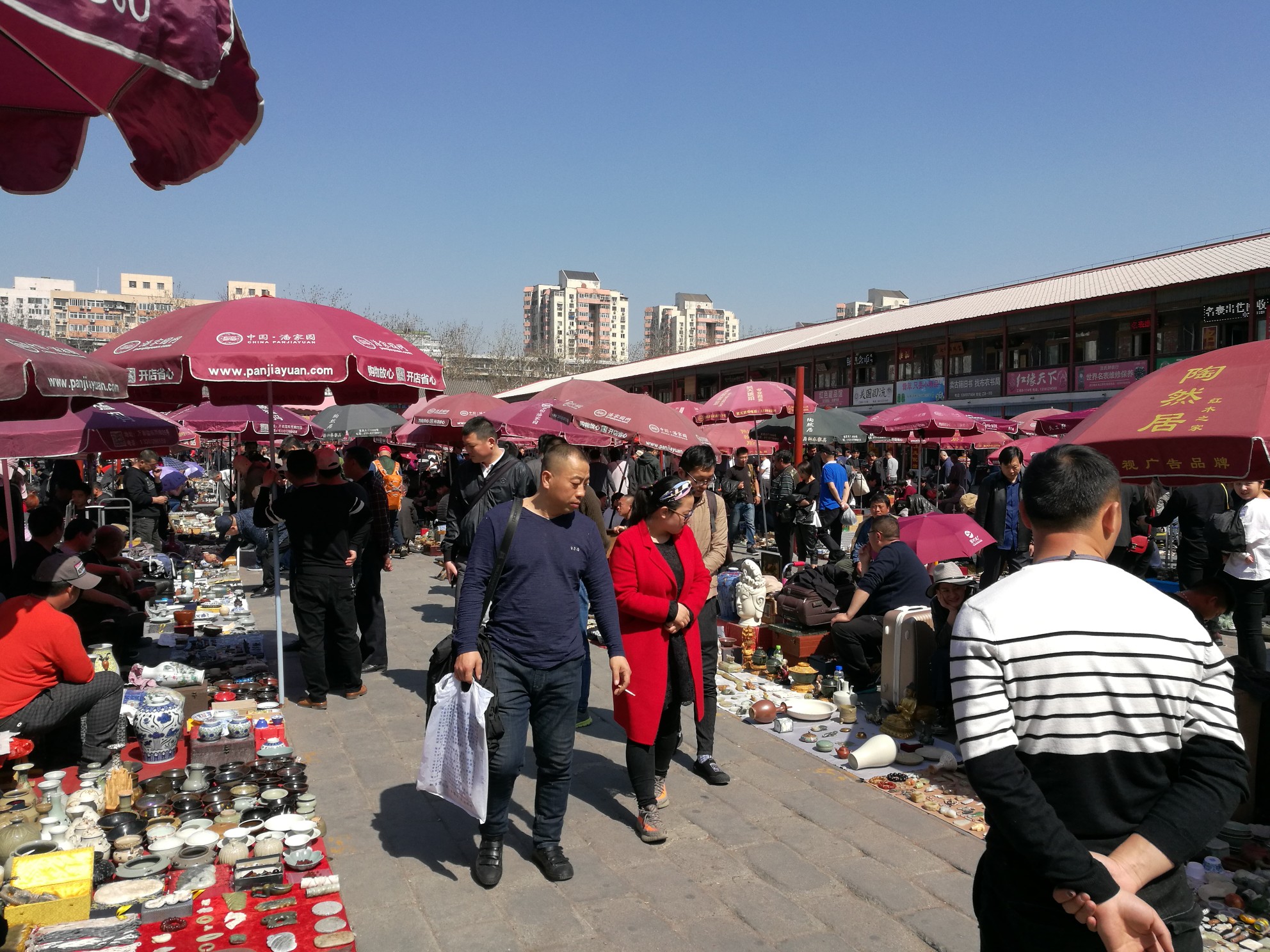 北京潘家园古玩市场一游