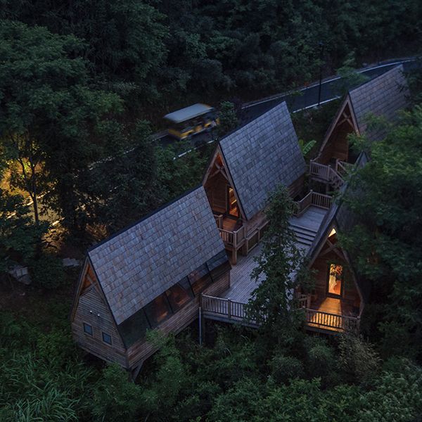 清迈gdp_暑期6折 树屋别墅 丛林穿越堪称国内小清迈,遛娃避暑两不误