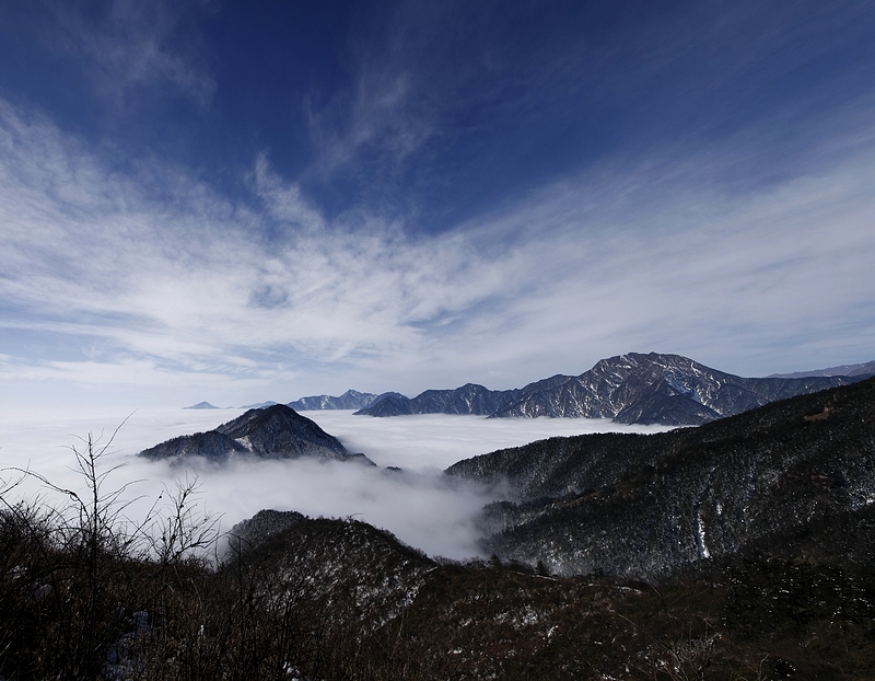 西岭雪山-纯白色的童话世界