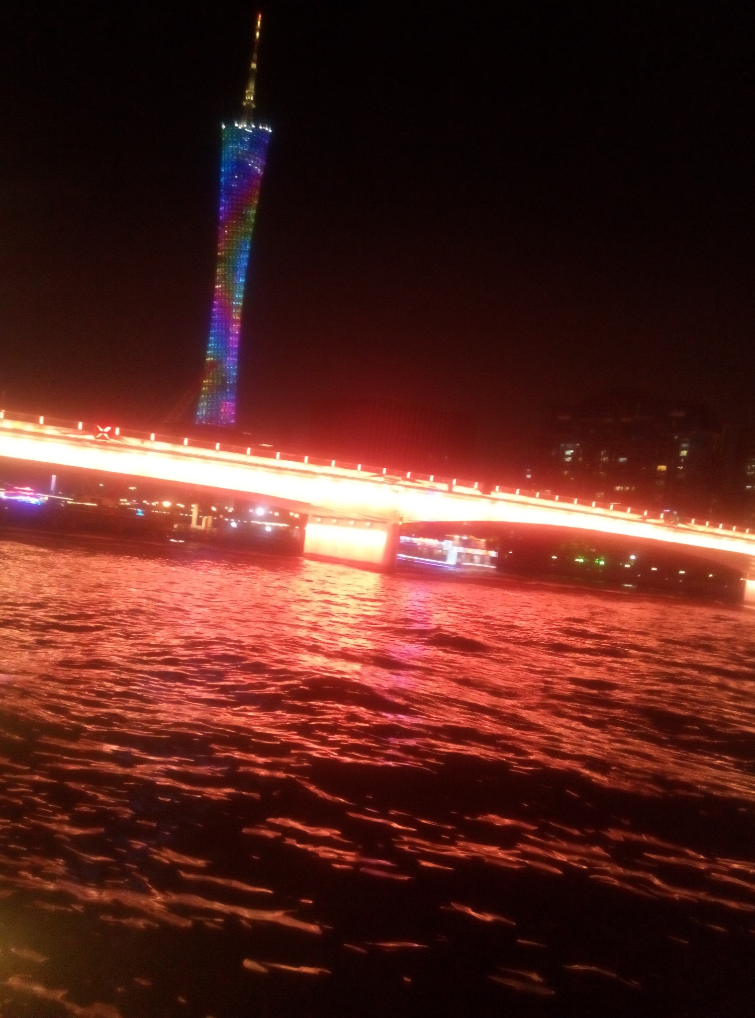 广州塔,珠江昼夜游,海珠湖