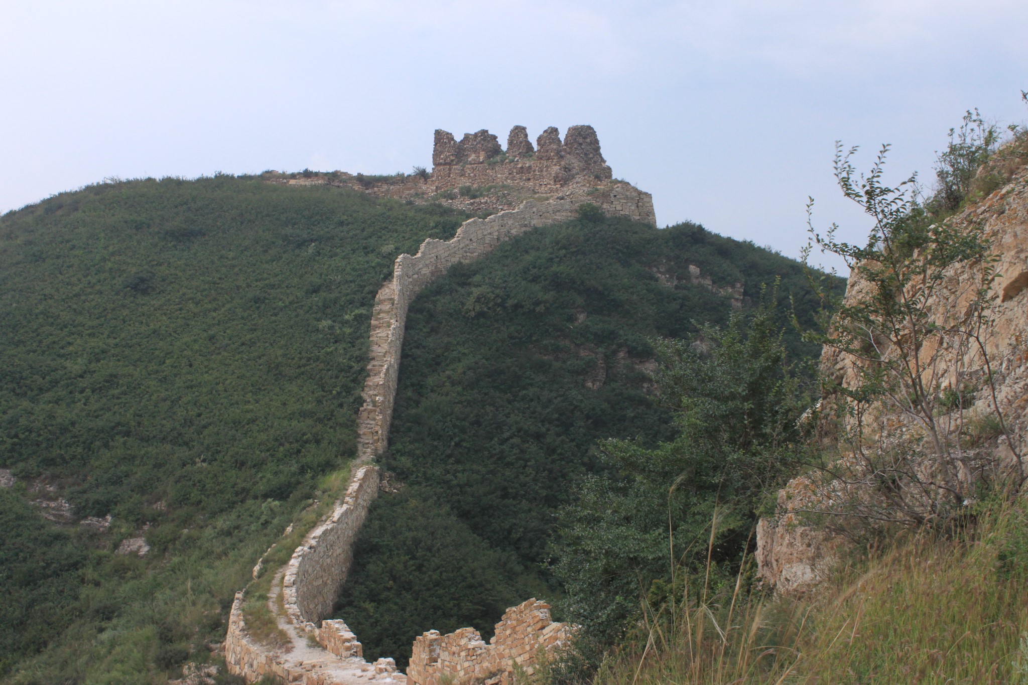 北京周边的长城之镇边城 横岭村 大营盘_游记