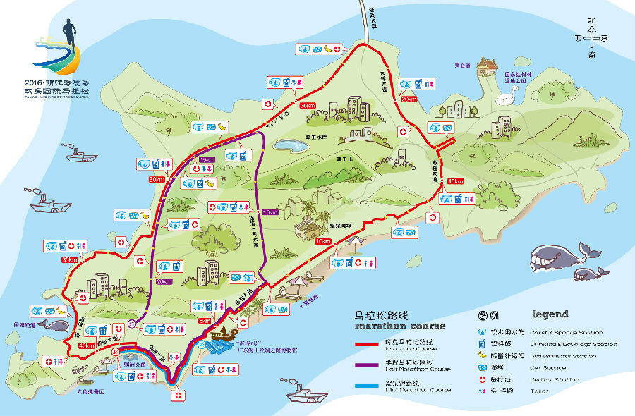 海陵岛马拉松2016阳江海陵岛马拉松时间地点路线