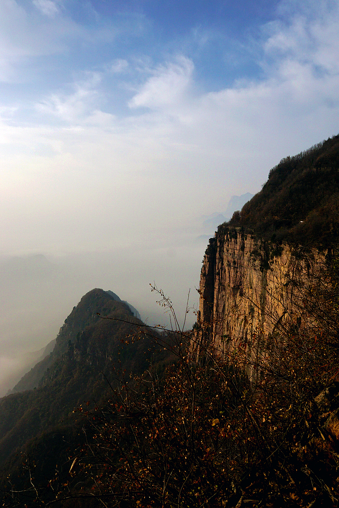 重阳登山·天高云淡南太行【郭店,回龙.】