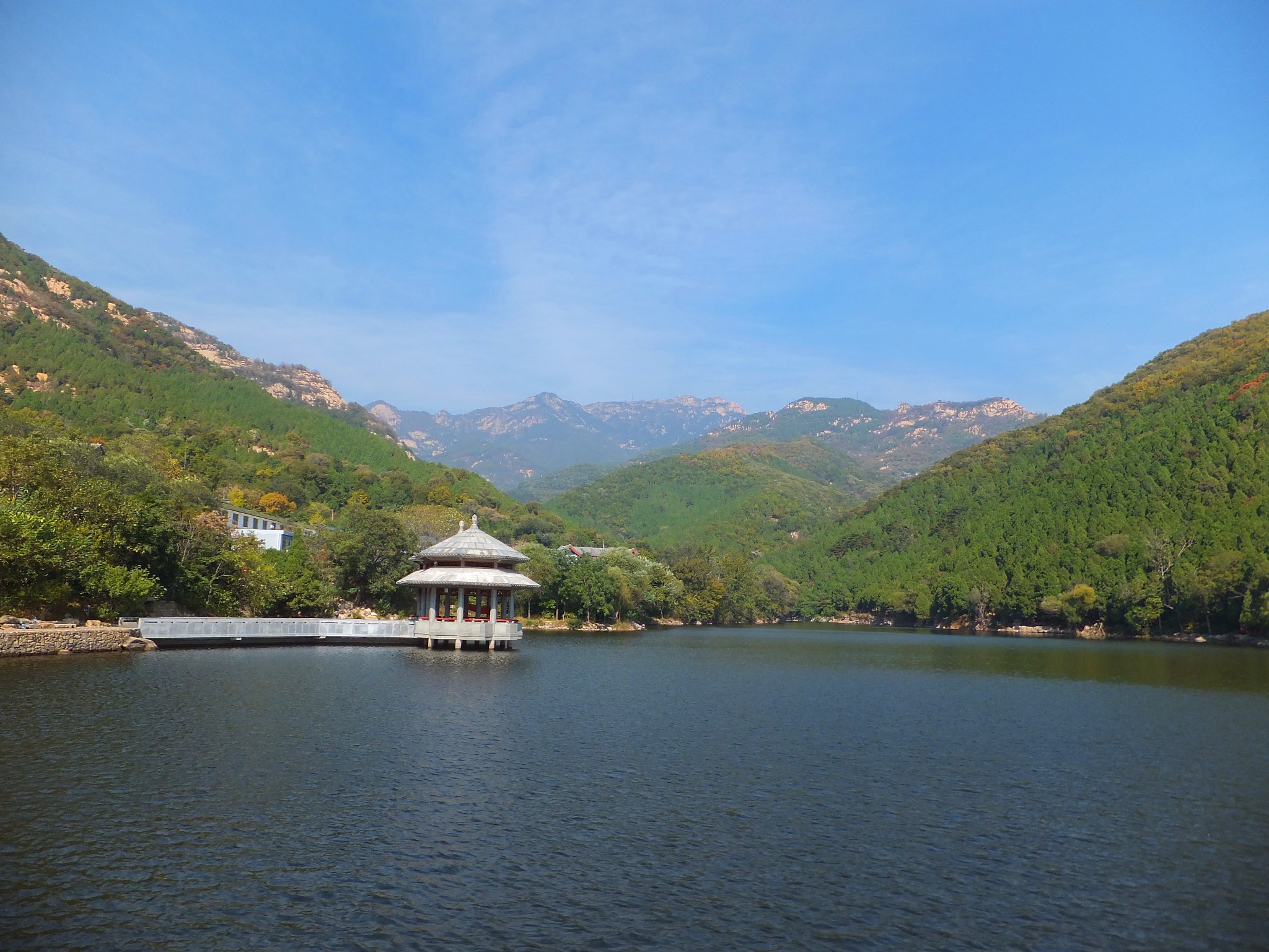 龙潭水库 天外村,景出口.