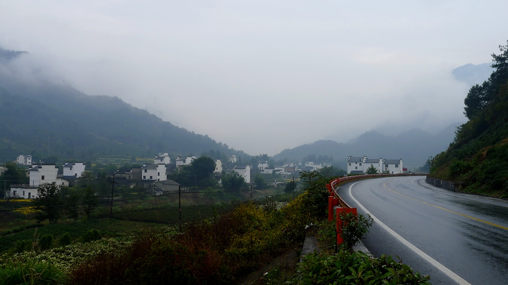g205国道沿途风景