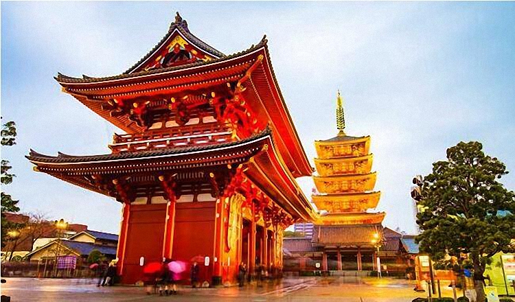 日本东京一日游 纯玩小包团\/浅草寺+明治神宫