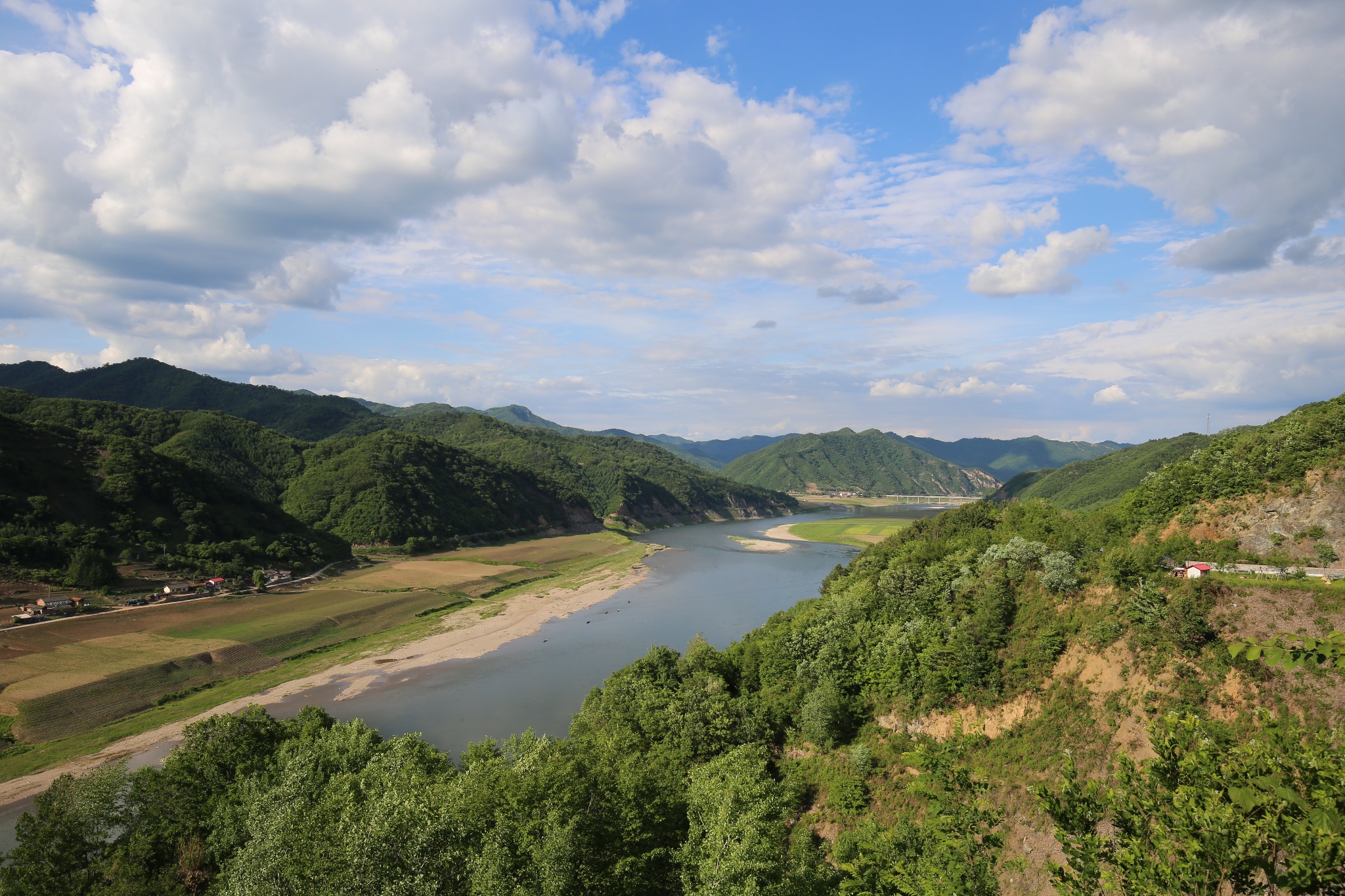 集安線319旅途風景,鴨綠江旅遊攻略 - 馬蜂窩