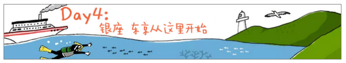 Day 4:银座 东京从这里开始 Day 4:银座 东京从这里开始