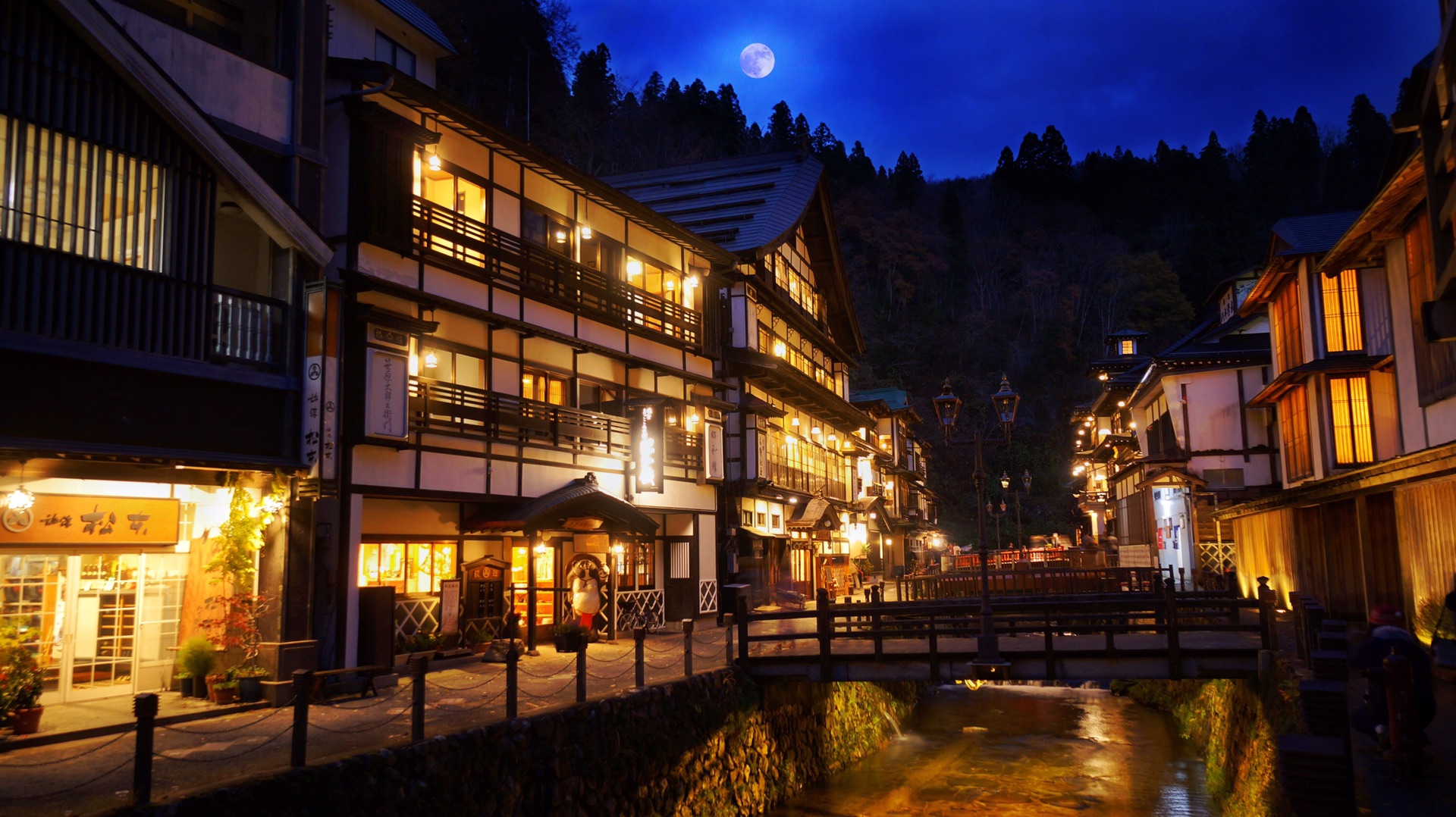 回复游记:日本深度游之银山温泉～～被大山环绕的大正时代