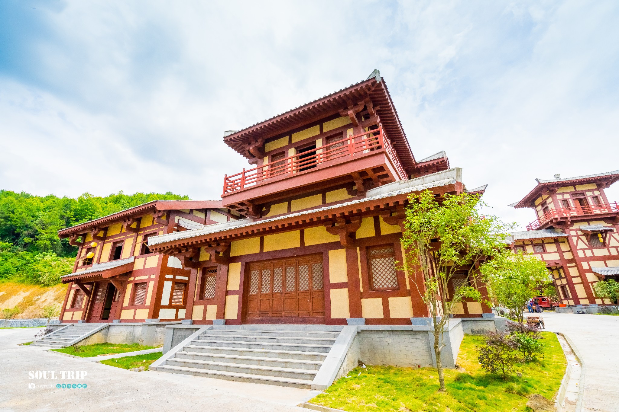 横店 自由行攻略 拍过的影视  春秋唐园位于明清民居博览城东侧,主要