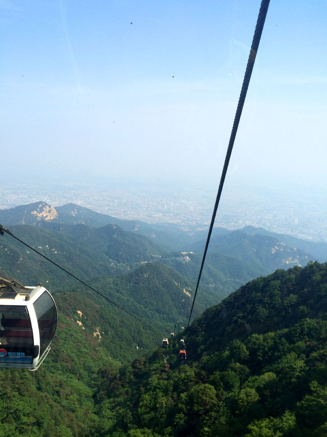 泰山中天門索道