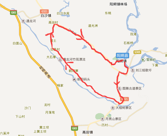 請問陽朔的騎行路線哪個合適