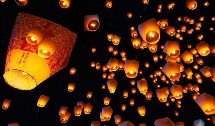 文艺台北之九份 十分 西门町半日夜游(九份夜景/十分放天灯)