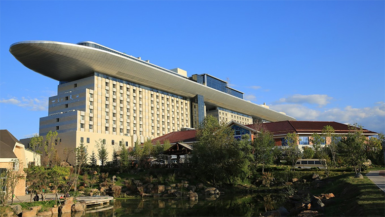长白县旅游景点宾馆图片