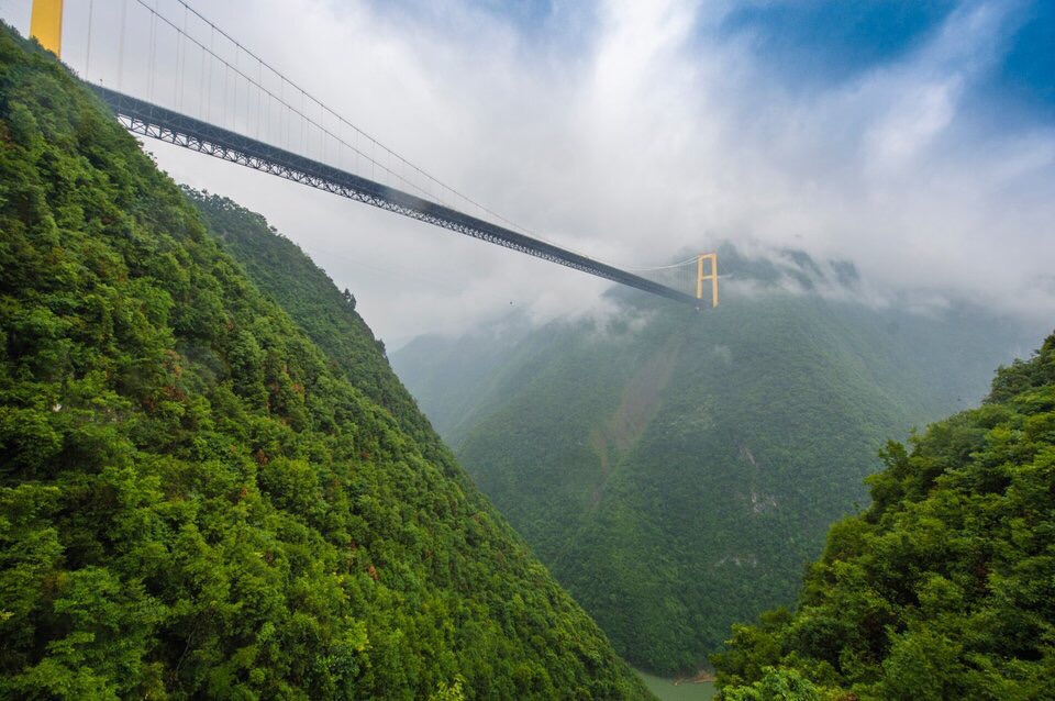 獨行恩施28天之17【四渡河大橋】我曾世界第一橋--恩施遊記--馬蜂窩