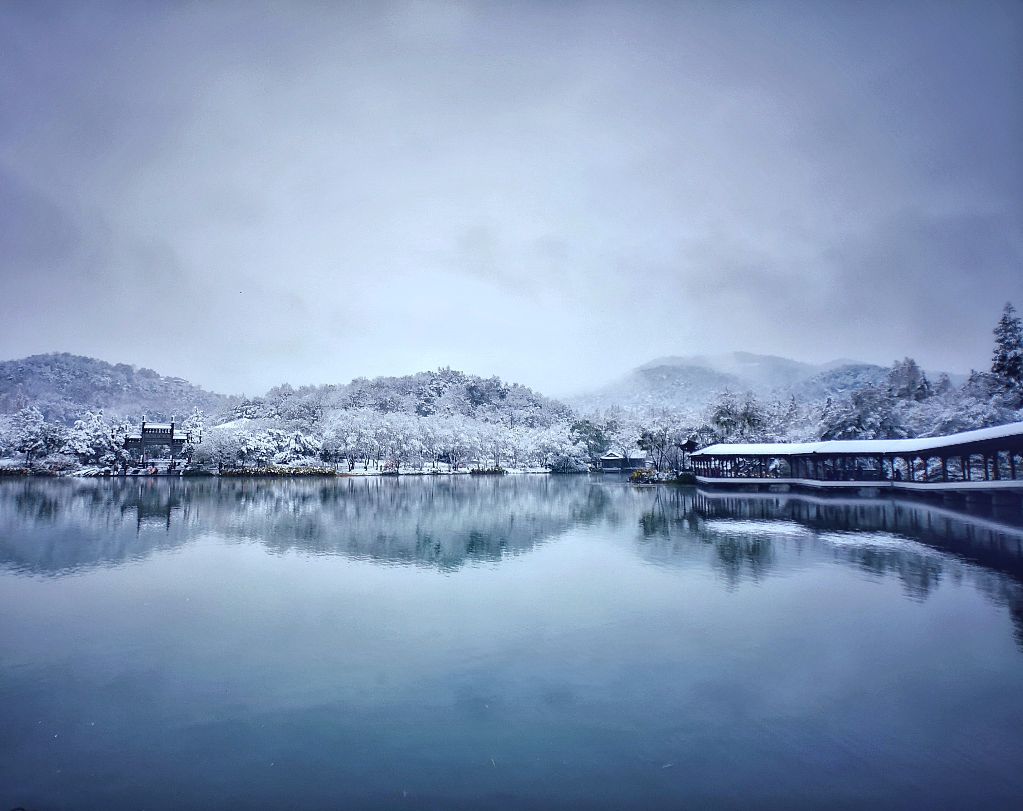 回复游记:西湖雪过留难住---记2018年西湖初雪