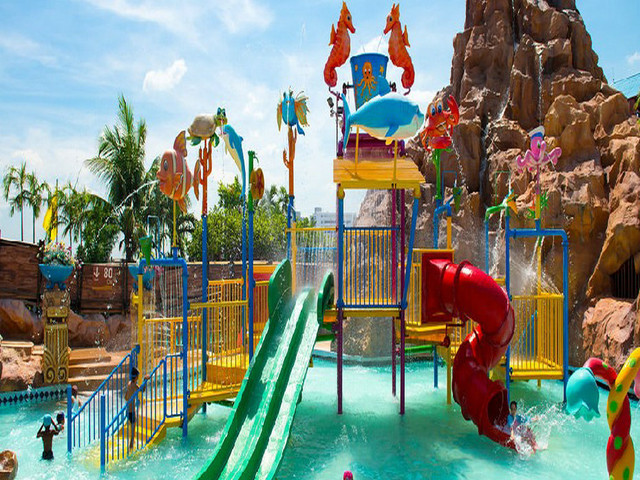 泰国曼谷暹罗水上乐园(水上乐园门票 园内所有娱乐项目 赠送1小时自助