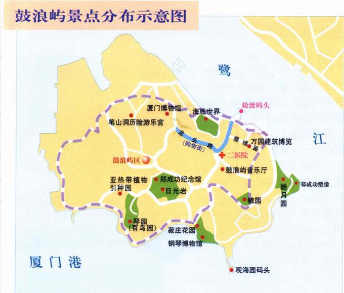 厦门铁路公园平面图图片