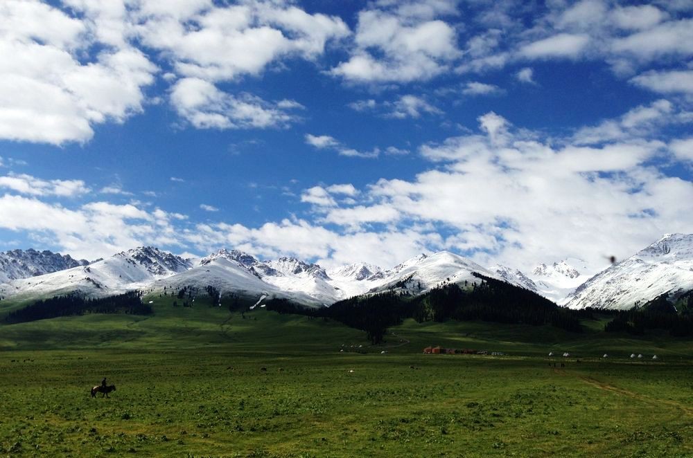 美丽的天山大草原曲谱_南国天山大草原