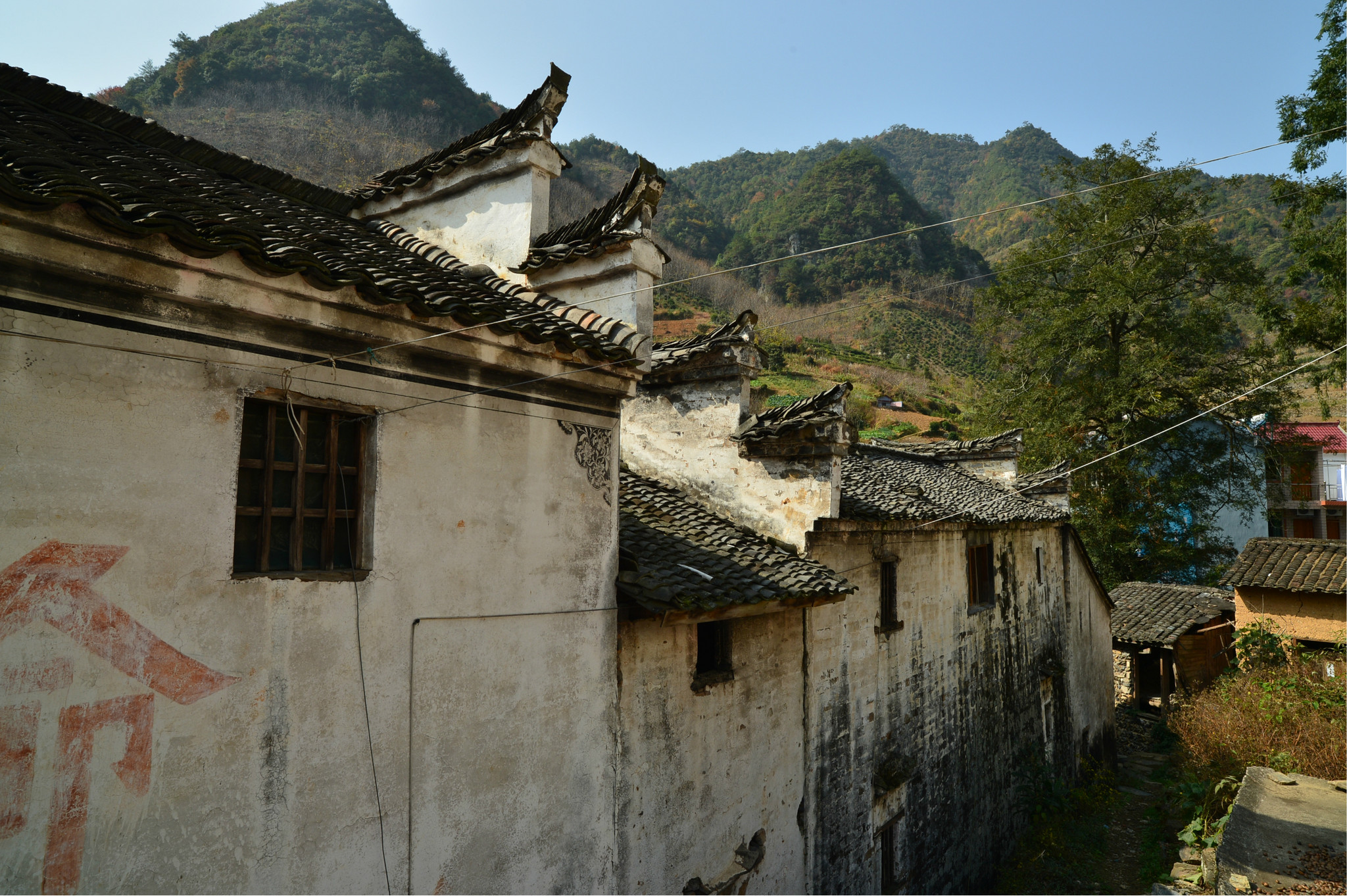 浙江淳安千岛湖景区之九咆界上西村