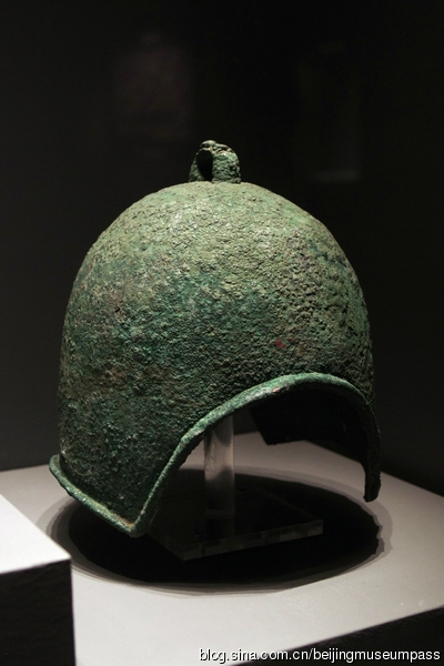 青铜盔 汉代 呼和浩特托克托县博物馆藏