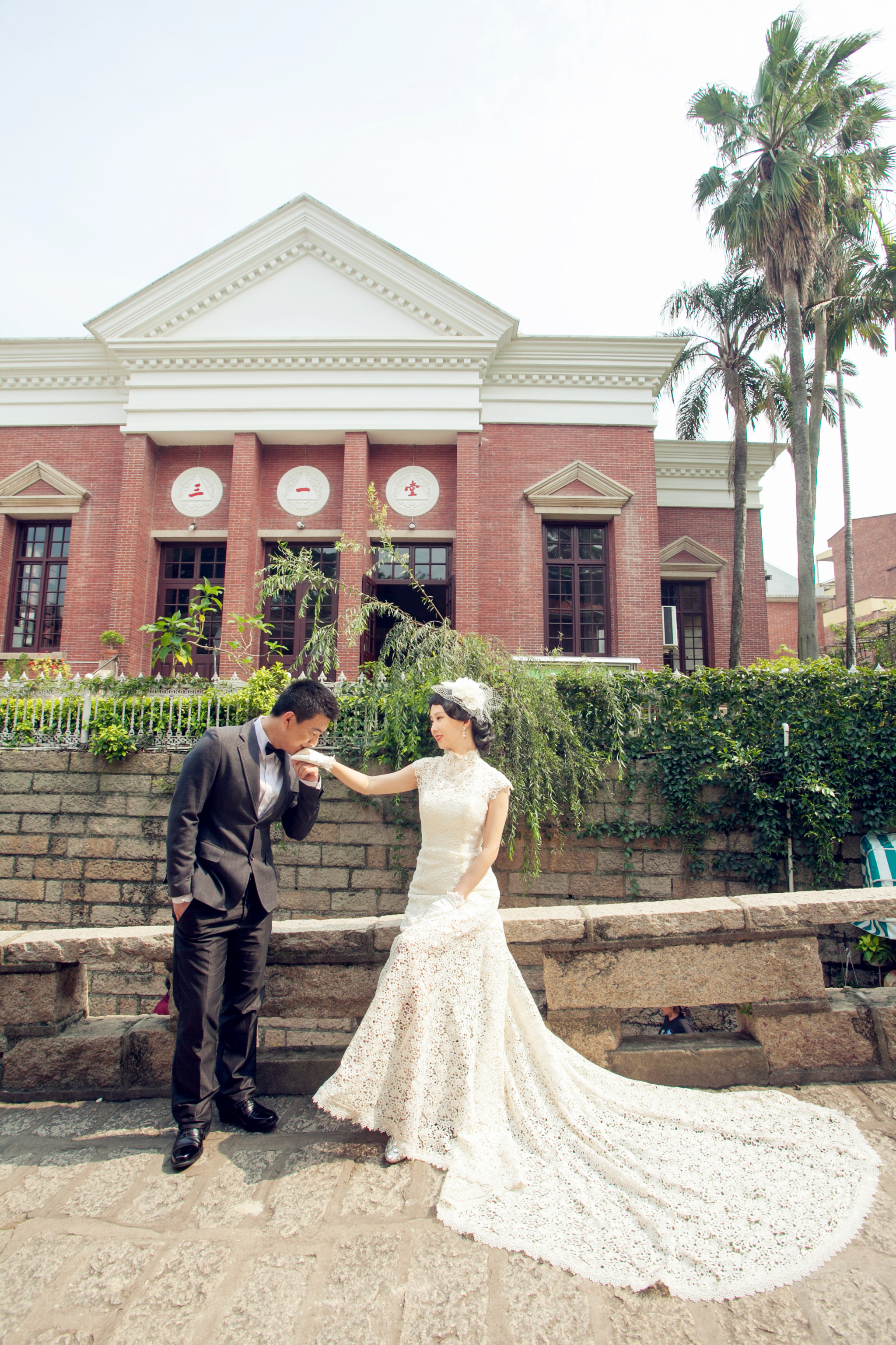 土楼婚纱照_福建土楼