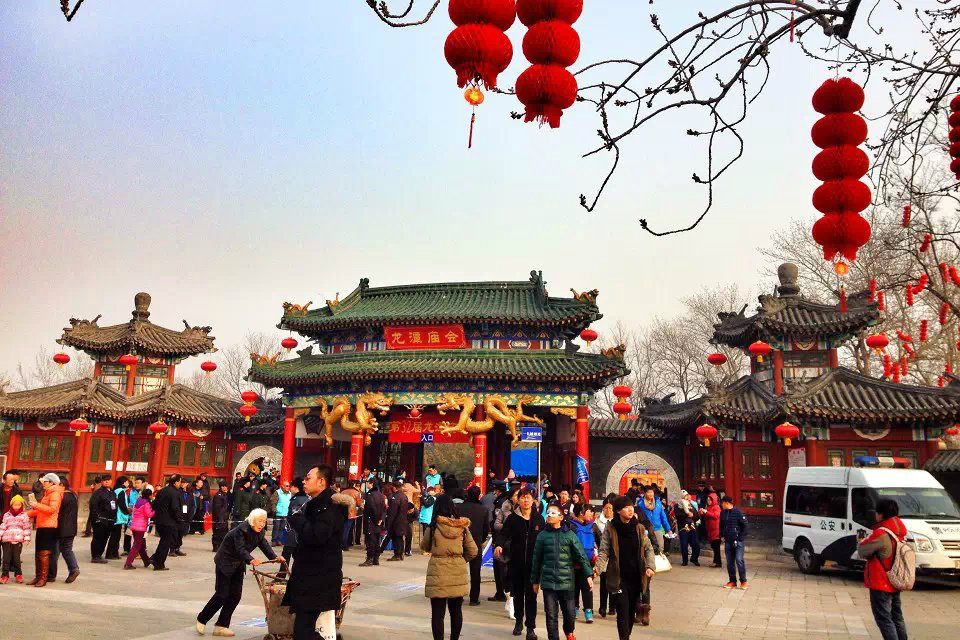 北京:龍潭湖廟會--龍潭湖公園遊記--馬蜂窩