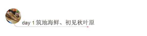 day1 筑地海鲜、初见秋叶原 day1 筑地海鲜、初见秋叶原