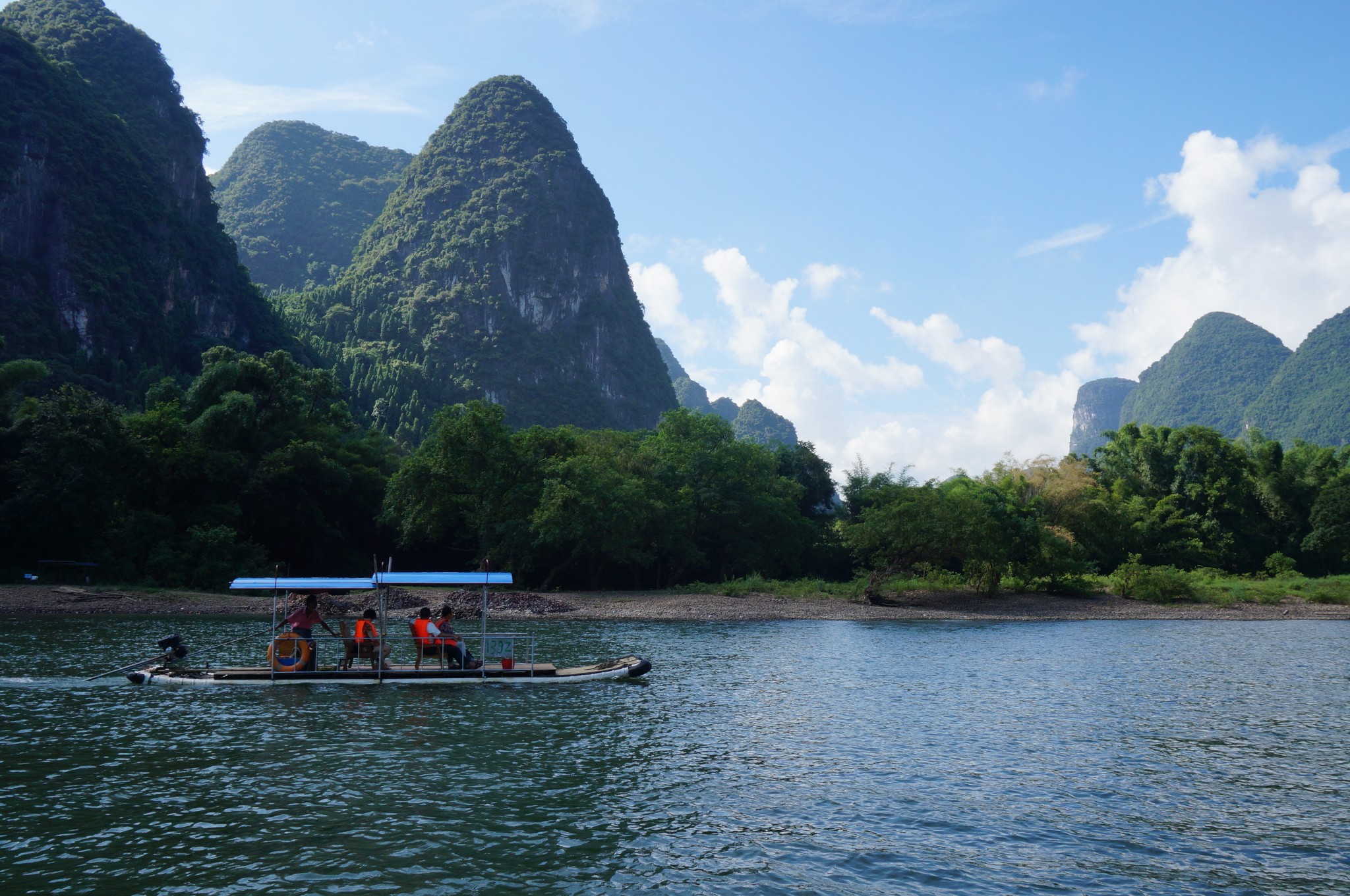 Guilin Li River Rafting Tour - China Tours @WestChinaGo